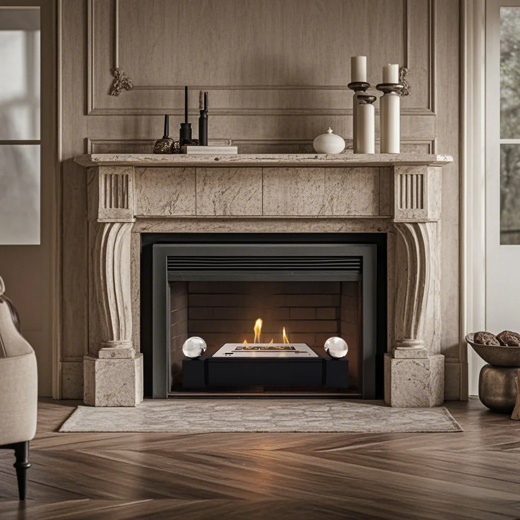 tuya wifi  bioethanol fire bio kamin electric fireplace bioflame smart burner