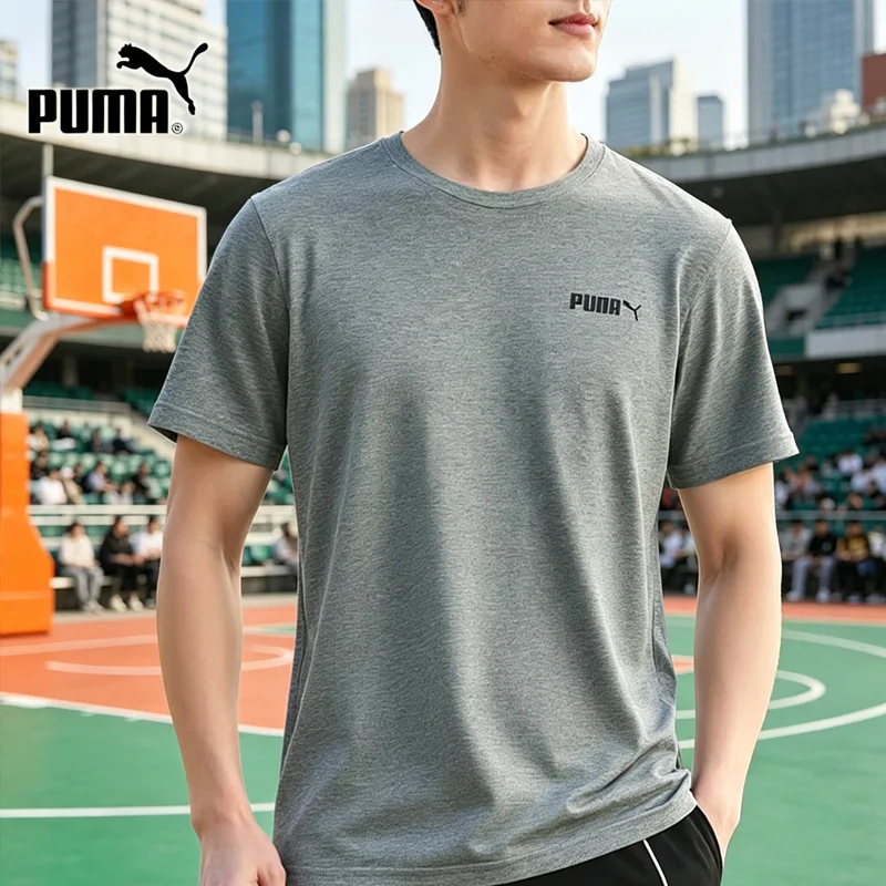 

PUMA Men's Classic Short Sleeve T-Shirt 691340-03/ 691340-86Breathable Casual Sports Tee Top