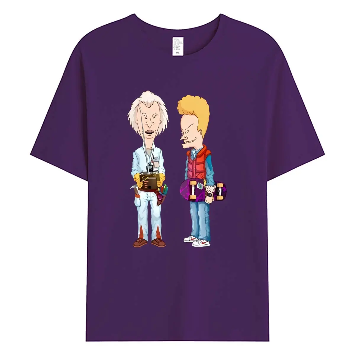 Divertente Beavis e Butthead Beavis & Butthead Print t-shirt Tshirt per uomo e donna uomo Plain Crazy Tees Top t-shirt stampa