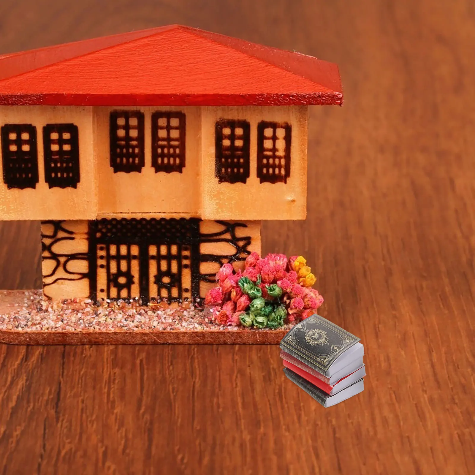 

27 шт. миниатюрные книги, кукольный домик, библиотека, масштаб 1:12, пустые книги ручной работы для демонстрации, аксессуары для кабинета, книжные миниатюры