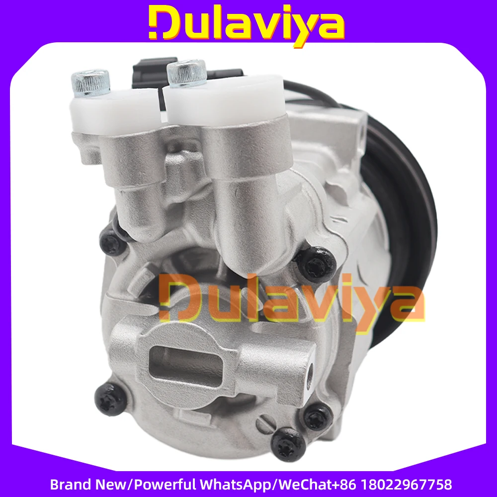 Airconditioning AC Compressor DKV08 Voor Nissan Micra K12 1.2 1.4 2003-92600AX800 92600AX30B 92600AX80A 92600AX80B 92600AX84B