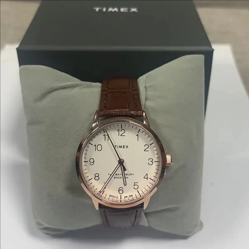 New Timex Men Watches Woman Luxury Trend Quartz Calendar Waterproof Multi Function Fancy Round Watch Stainless Watch