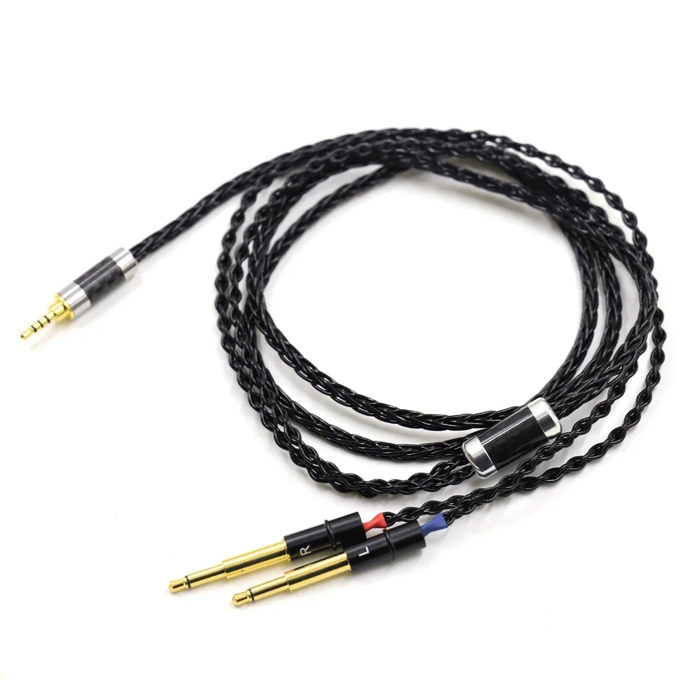 

26AWG 152 Cores 2.5 Balanced Upgrade Cable for Meze 99 Classics T1P T5P t1 d8000 MDR-Z7 D600 D7100 OCC Headphone