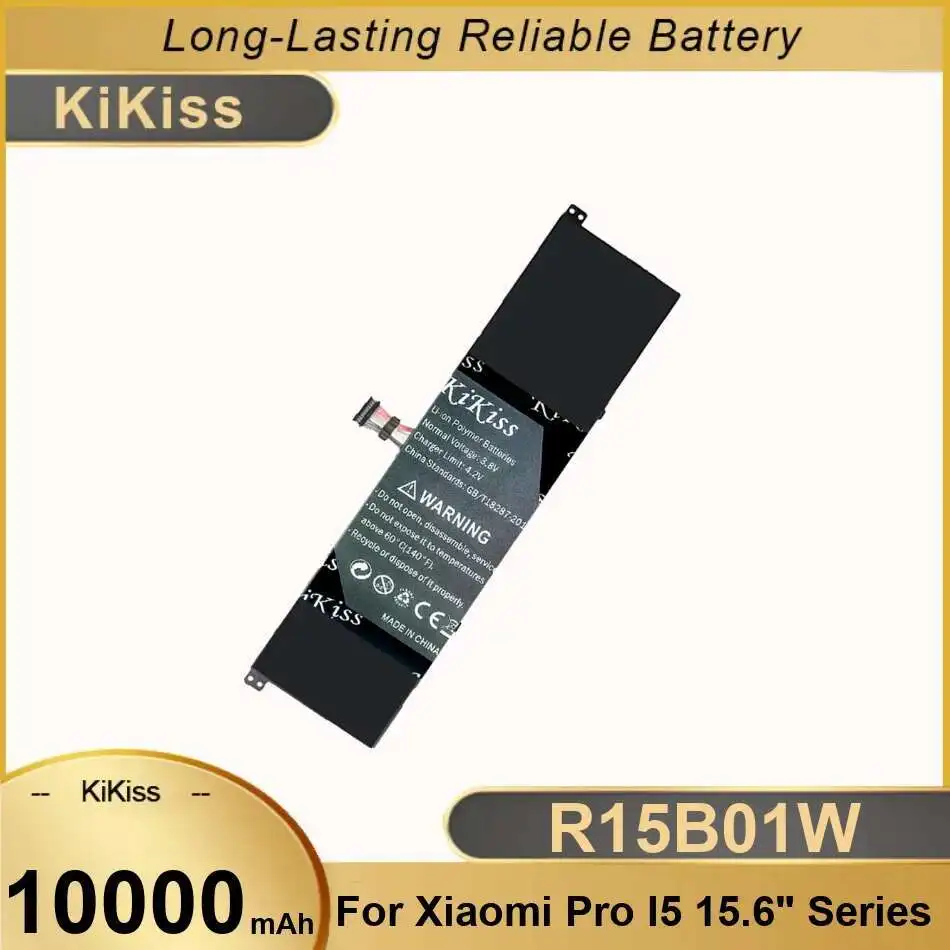 

Безопасный R15B01W для Xiaomi Pro I5 15,6 дюйма серии 10000 мАч аккумулятор для ноутбука Премиум замена