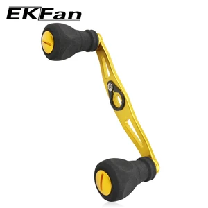 Ekfan-Aluminium-Griff für Bastcasting-Angelrolle, Eva-Knopf, Shimno Dawa, 110 mm 8 Hauptverkäufe Dawa Reel - №1