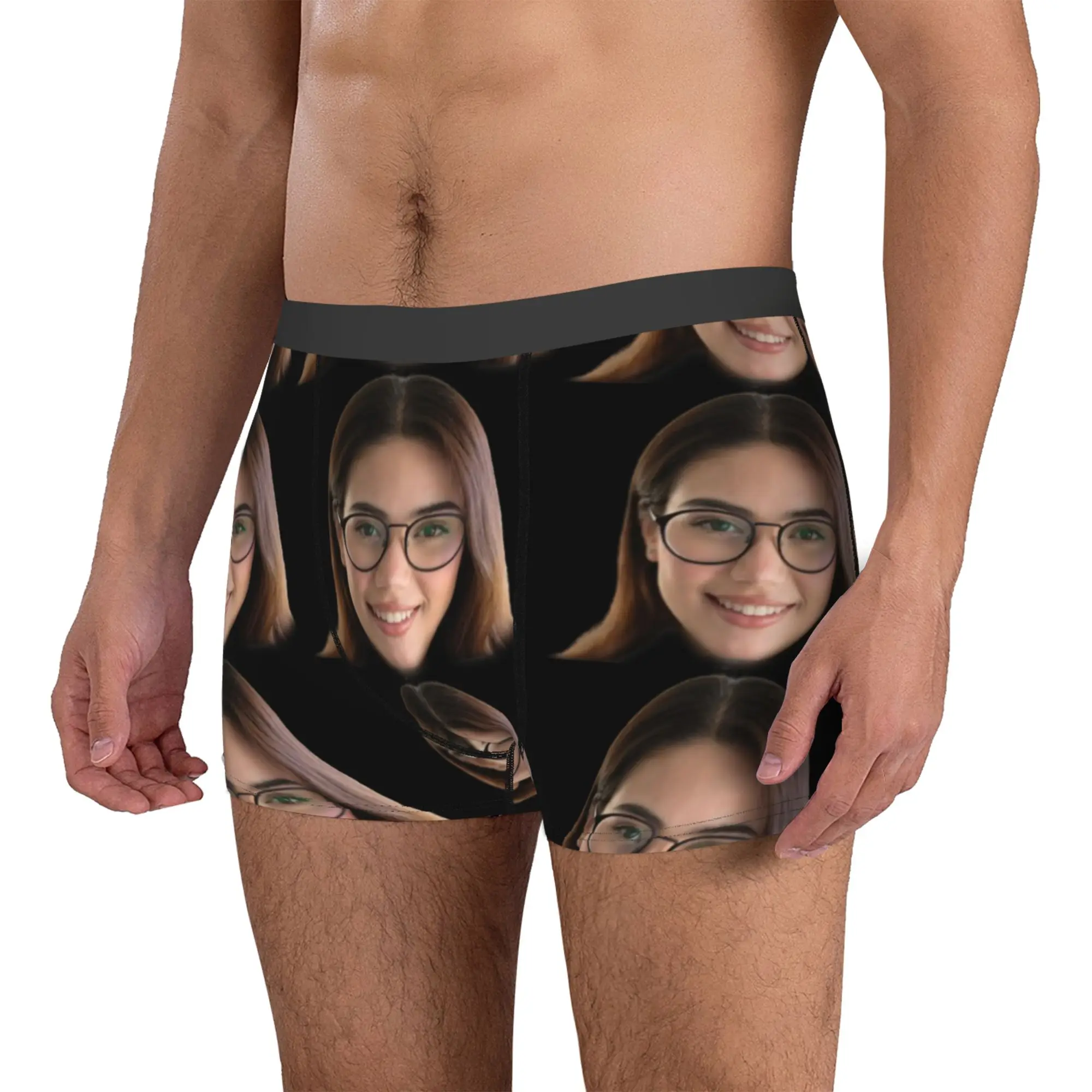 Personalized Face Photo Underwear Custom Boxer Briefs Custom Men Valentine's Day Gift For Husband Anniversary Gift for Dad