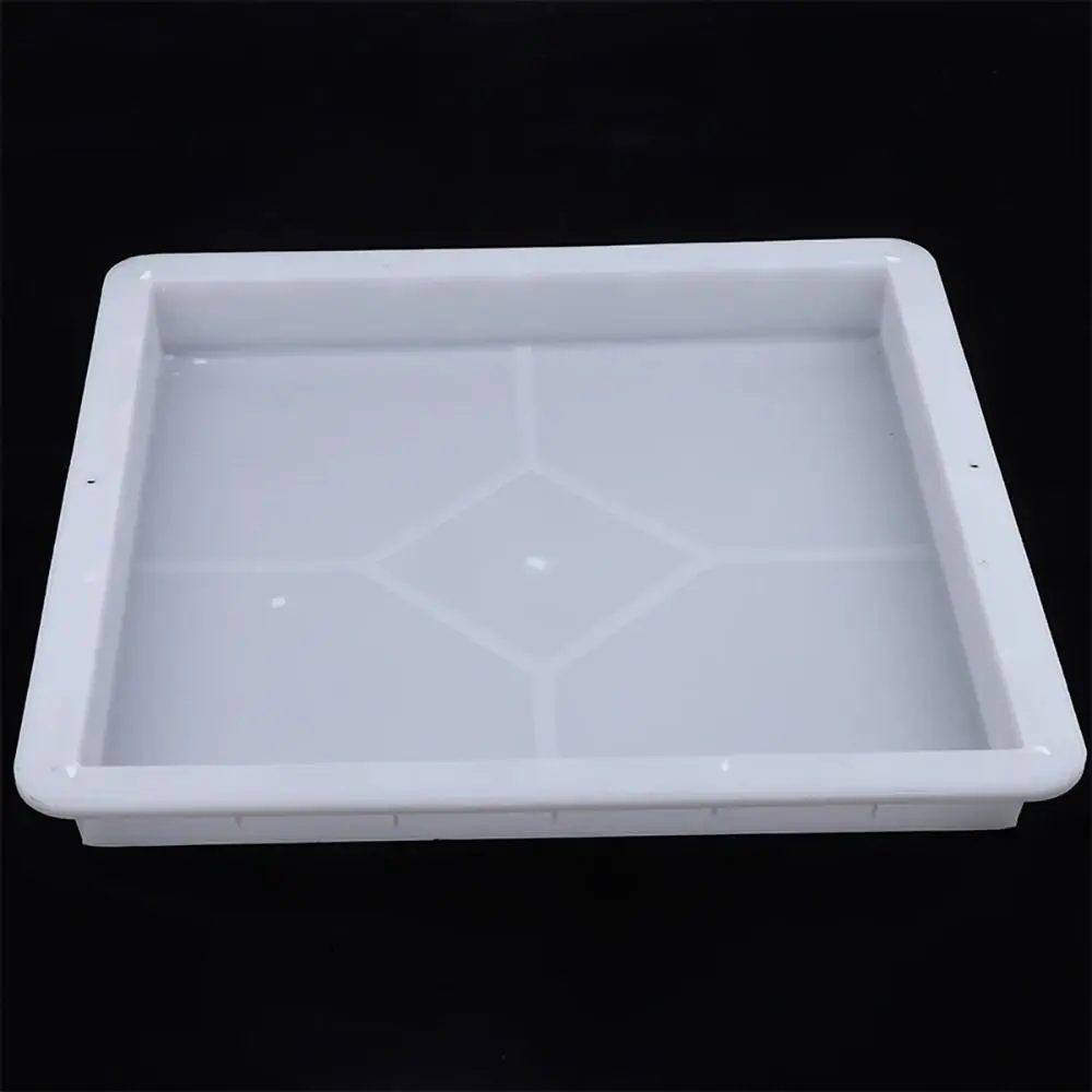 1Pcs 30x30x3.5cm Paving Brick Mould Plastic Rhombus Concrete Path Maker Mold DIY Reusable Stepping Stone Paver