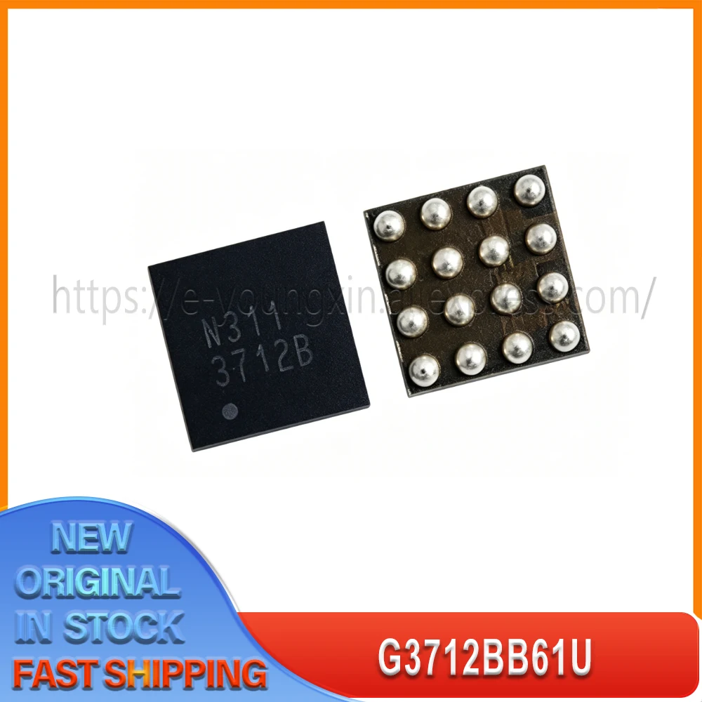 

2PCS/LOT G3712B61U G3712BB61U Top Mark 3712 3712B WLCSP-16 BGA 100% New Spot stock