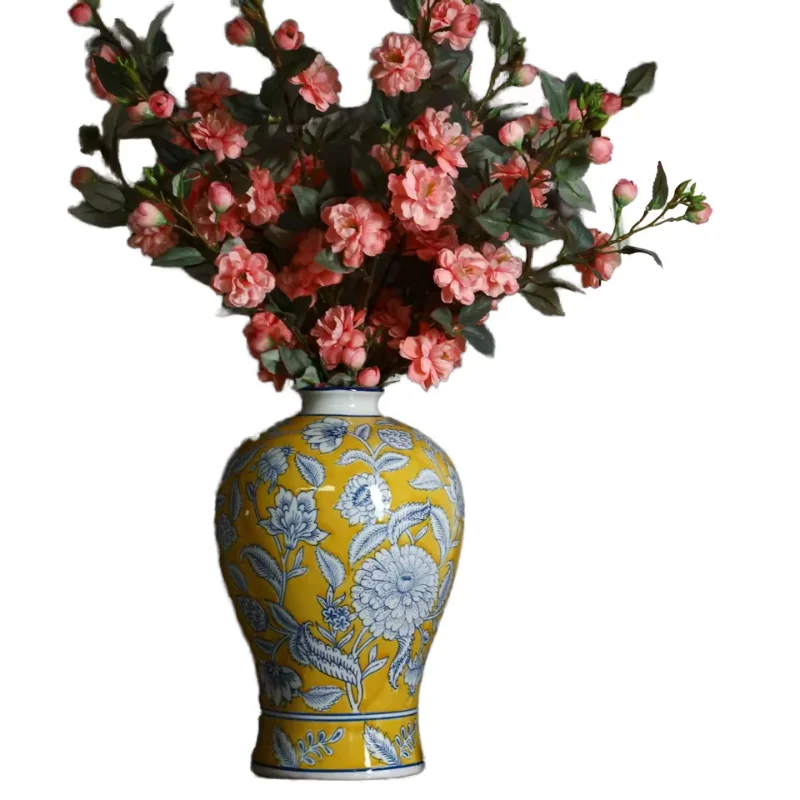 

Antique Porcelain Jar Modern Art Decorative Vase Desktop Vase Garden Application Congratulations