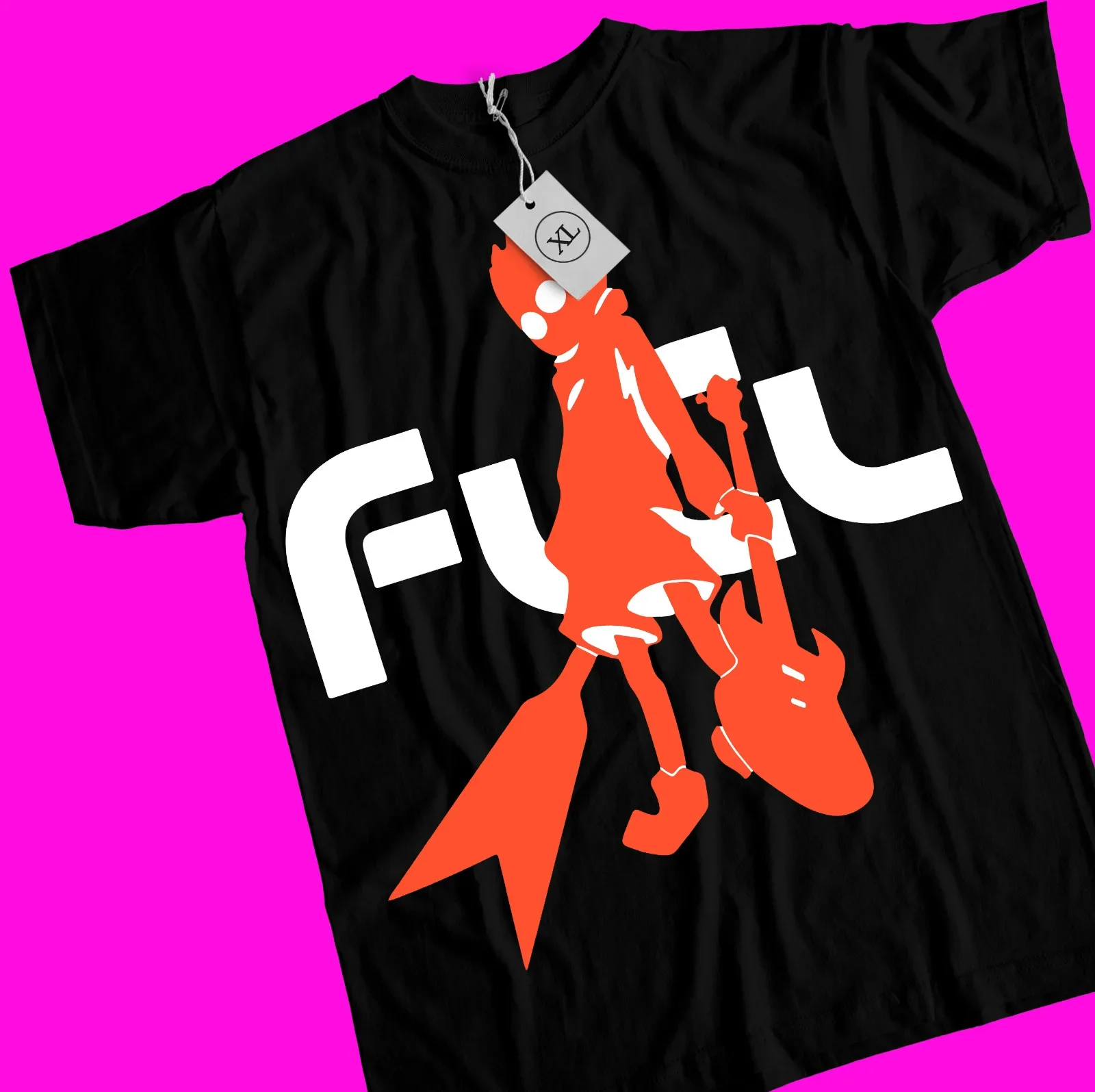 

Аниме футболка унисекс Naota FLCL Mamimi Samejima, Ретро рубашка Манга