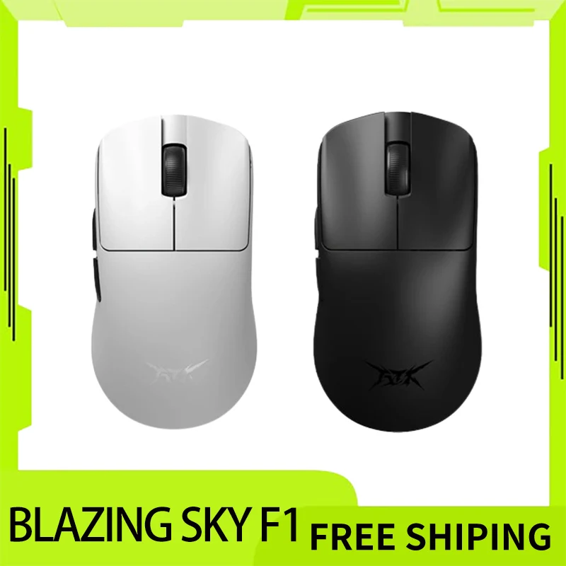 Atk Blazing Sky F1 Pro Mouse Dual Mode Wireless Paw3950 Lightweight 8k Gaming Customized Mouse For  Keyboard Computer Desktop