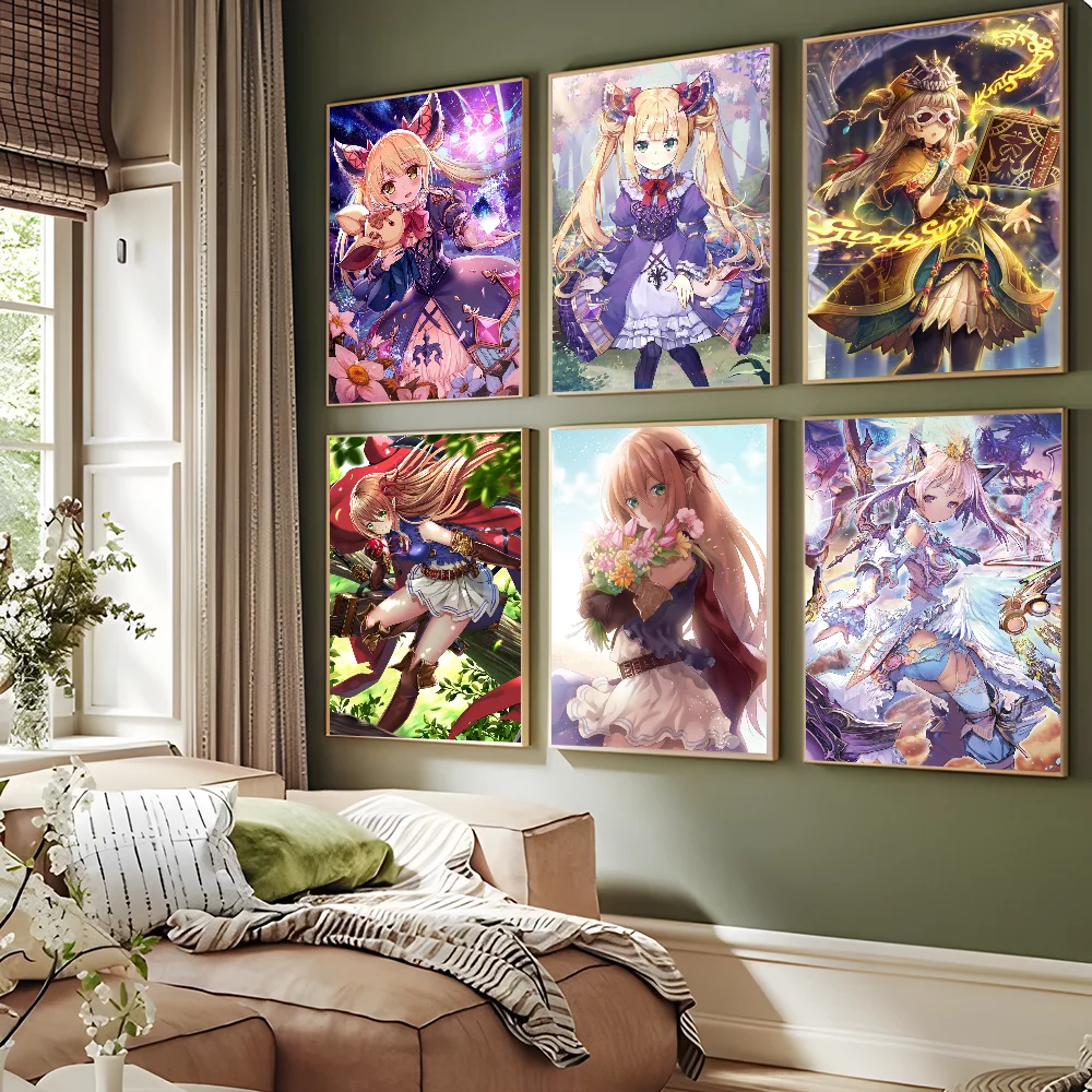 

Shadowverse Anime Posters Sticky Whitepaper Prints Posters Artwork Kawaii Room Decor