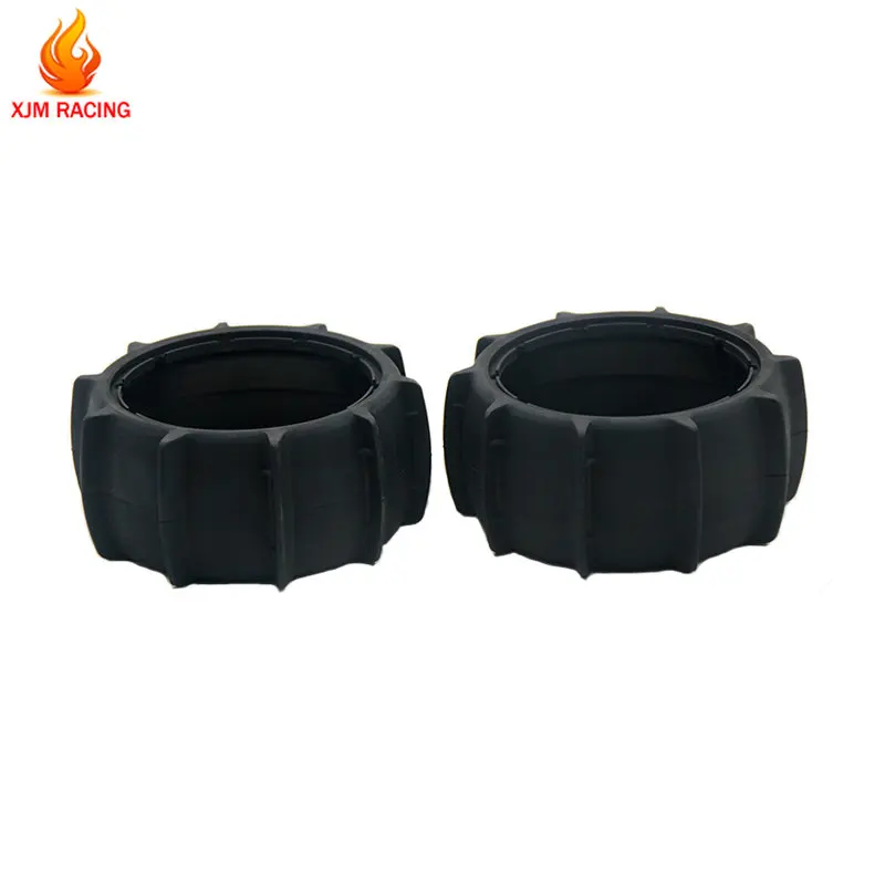 Front OR Rear Sand Tyres Skin Set for 1/5 HPI ROFUN ROVAN KIngmotor Baja 5B SS Rc Car Toys Parts