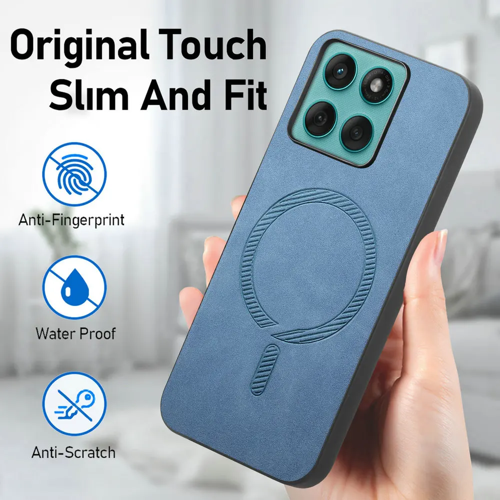 Luxury Case for MOTOROLA EDGE 60 PRO Edge60 Stylus 5G 2025 Wireless Charge Magnetic Back Funda Motorola Moto Edge 60 Fusion Capa