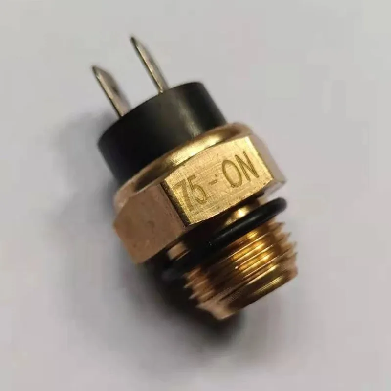 

75 Degree Motorcycle Electric Radiator Coolant Fan Water Temperature Thermostat Switch Temp Sensor M16 for 200 250 400 450