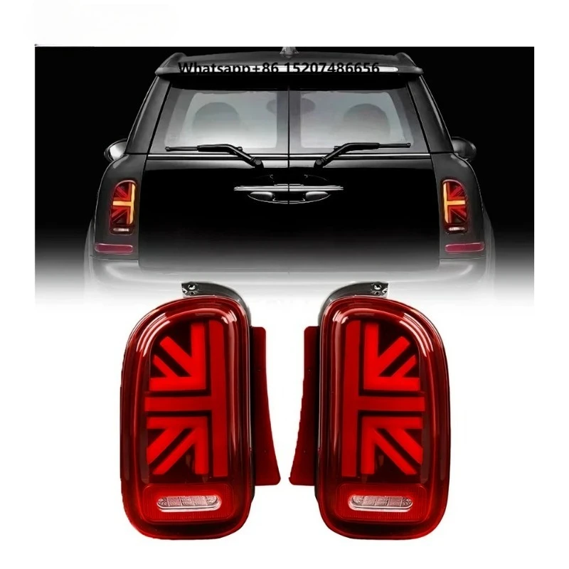 R55 Taillights 2007-2014 Hatchback Convertible DRL Car LED Light Tail Lamps Rear Assembly for