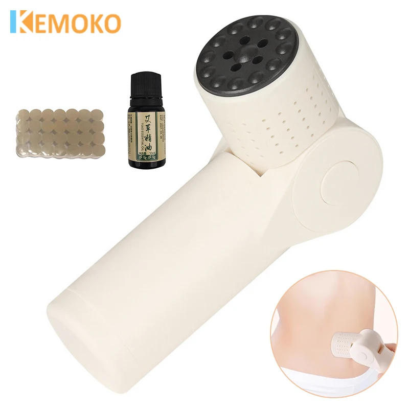 

Moxibustion Scraping Massager Guasha Jar Open Flame Warm Moxibustions Massager Multifunctional Handheld Moxibustion Spa Device