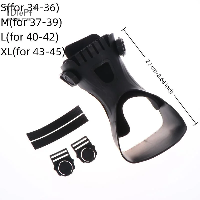 1PCS New plastic  Drop Foot Brace Orthosis Drop Foot Ankle Support With Comfortable Adjustable Buckle For Stroke Shoes Walking