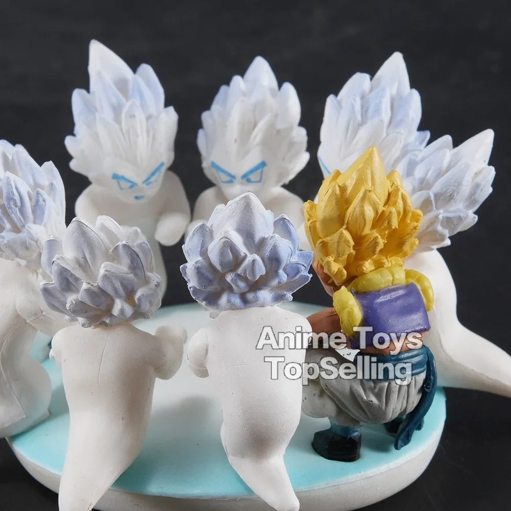 5cm Anime Dragon Ball Z Figure Gotenks Ghost set Action Figures PVC Statue Collection Model Toys Gifts
