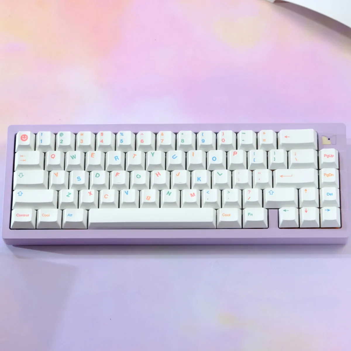 129 kunci anak-anak yang menyenangkan PBT bahan MOA sangat sublimasi keycap cocok untuk kustomisasi keyboard mekanis