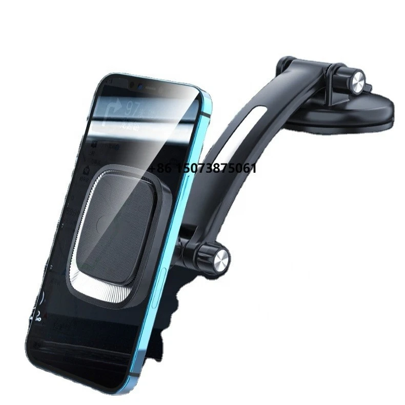 2022 New Design Universal Phone Holder 360 Degree Rotatable Magnetic Car Phone Holder Dashboard Magnet Car Mount for SmartPhone