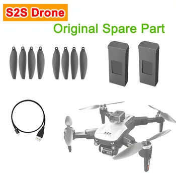 S2S Mini Drone FPV quddrone Original Spare Parts LS-S2S Propeller Blade /3.7V 2000mAh Battery/USB Charger S2S Accessories