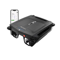 Solar Pool Skimmer Robot Cleaner Wireless With App S001A,Cleaning Surface Swimming Pools,5000mAh Li-ion Battery, Solar Panel 10W
