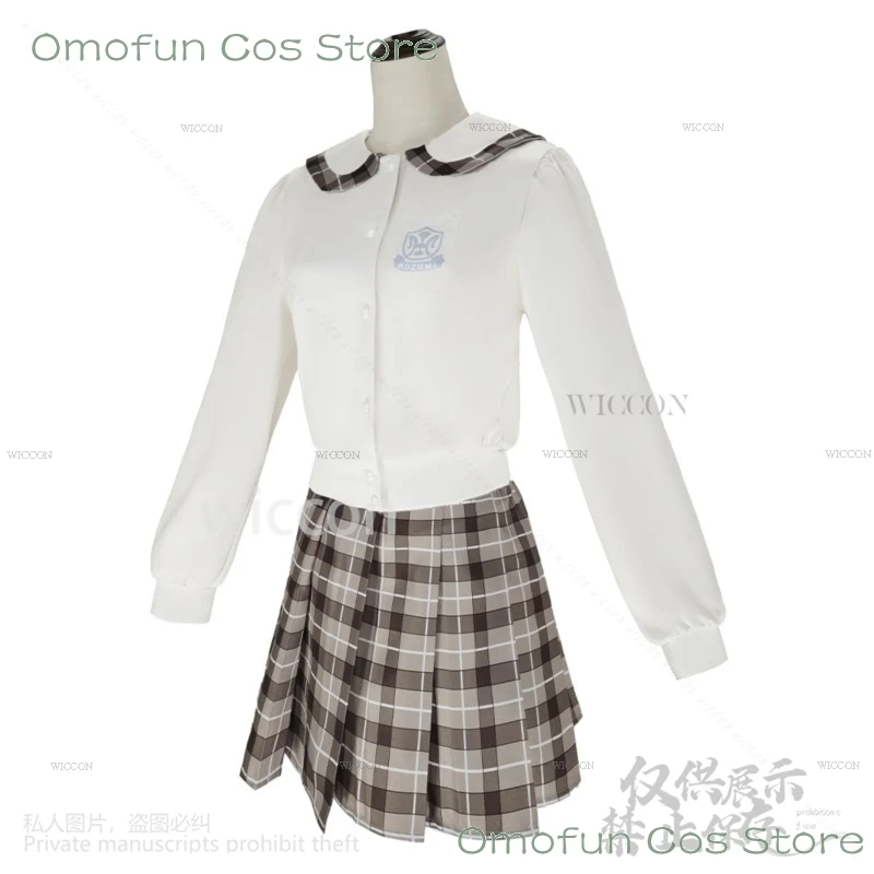 Anime Yosuga Geen Sora Cosplay Kasugano Sora Kostuum Pruik JK Schooluniform Jurk Lolita Vrouw Sexy Leuke Halloween Aangepaste Pak