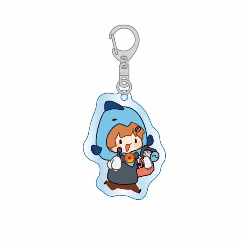 Saamon Kawaii Anime Acrylic Keychain Double‑Sided Printed Bag Charm Hanging Ornament Daily Use Accessory For Fans