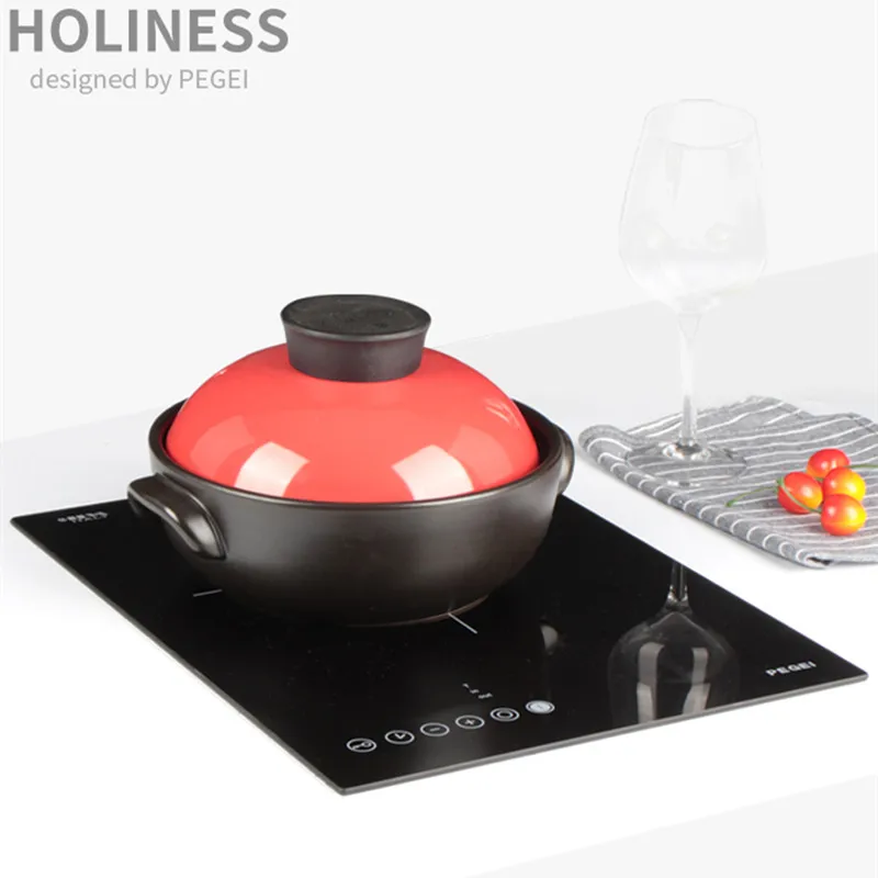 Único fogão doméstico stir-fry de alta potência de chá embutido fogão de indução silencioso pequeno fogão de cerâmica elétrica