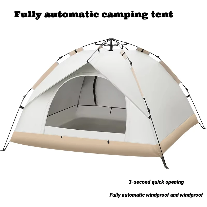 

Outdoor Tent Fully Automatic Sunscreen, Windproof, Home Folding Waterproof, Outdoor Camping, Picnic Tent For 3-4 People