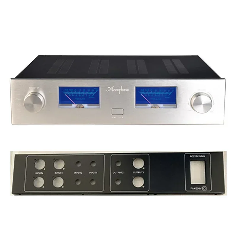 Корпус усилителя мощности Accuphase 430*340*95 мм, корпус McIntosh Vu Meter, корпус предусилителя HIFI Diy, коробка аудиоусилителя