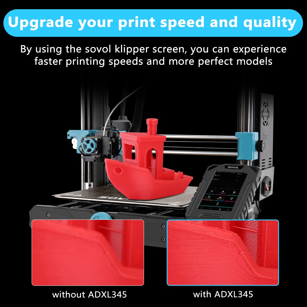 Sovol Pad  7 Inch Touch Screen Klipper Display 3D Printer Screen For SV06/SV06PLUS/SV07/SV07PLUS 3D Printer Parts