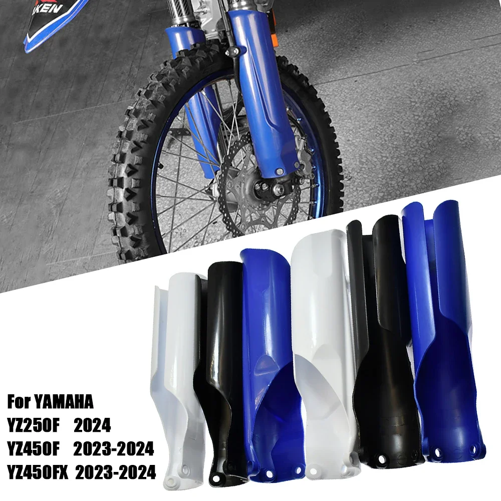 For YAMAHA Motocross Fork Cover Shock Absorber Guard Protector YZ250F YZ450F YZ450FX YZ 250F 450F 450FX 2023 2024 Dirt Pit Bike