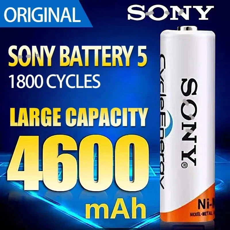 Sony 1.2V AA 4600mAh AAA 4300mAh large capacity rechargeable battery can replace 1.5V battery