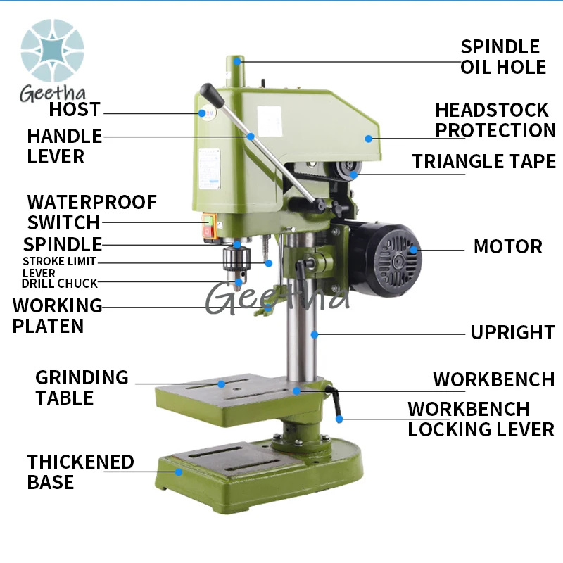 SWJ-6 Series Tapping Machine Desktop Tapping Machine/tapping Machine/tapping Internal Thread