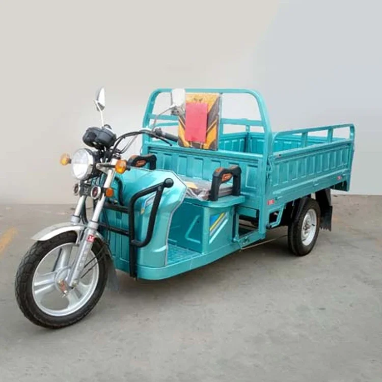 Battery-Powered Three-Wheeler Electric Cargo Bike E-Trike Electric Adult Tricycle