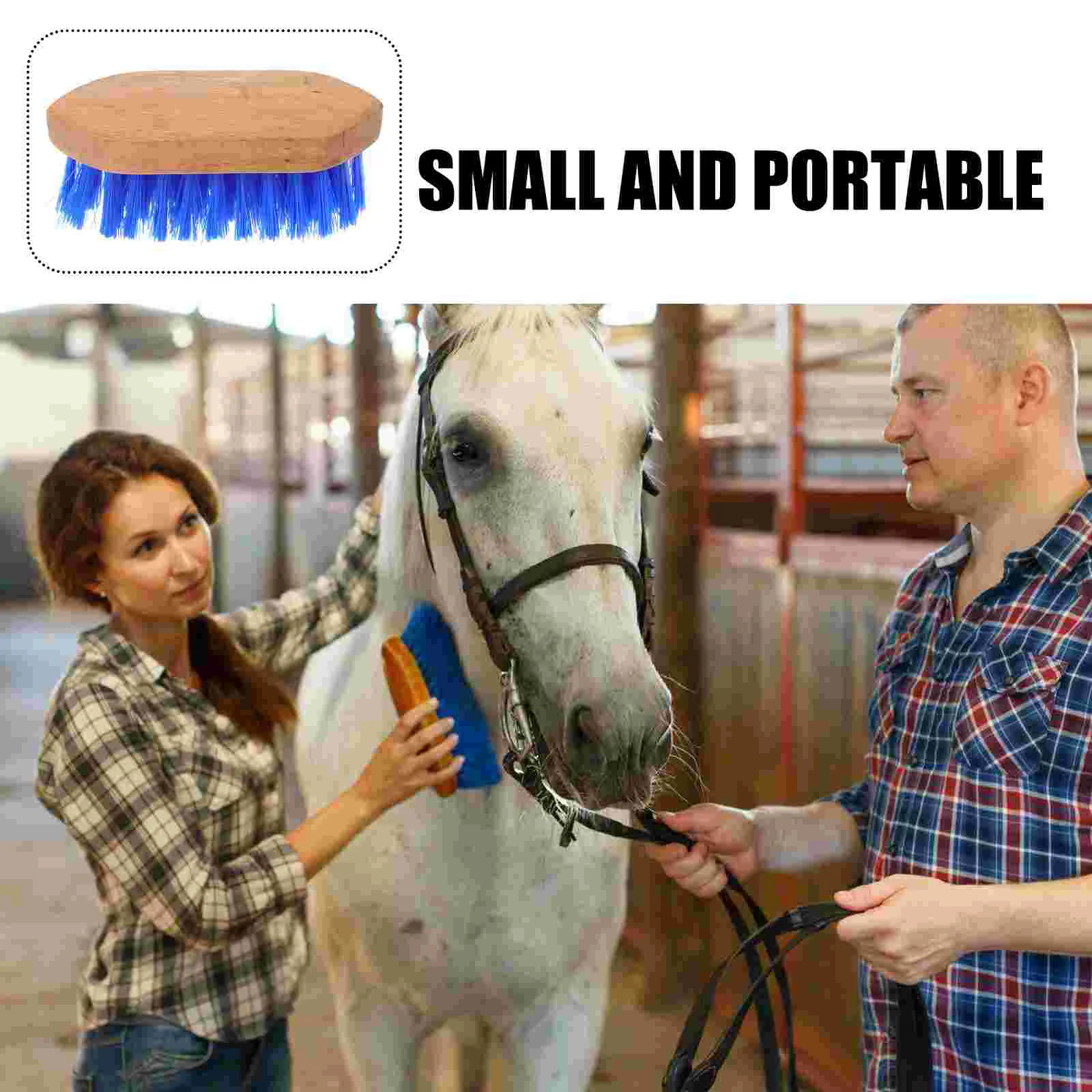 Horse Brush Grooming Comb Practical Hair Hairbrush Durable Pet Useful Cleaning Fur Removal Tool