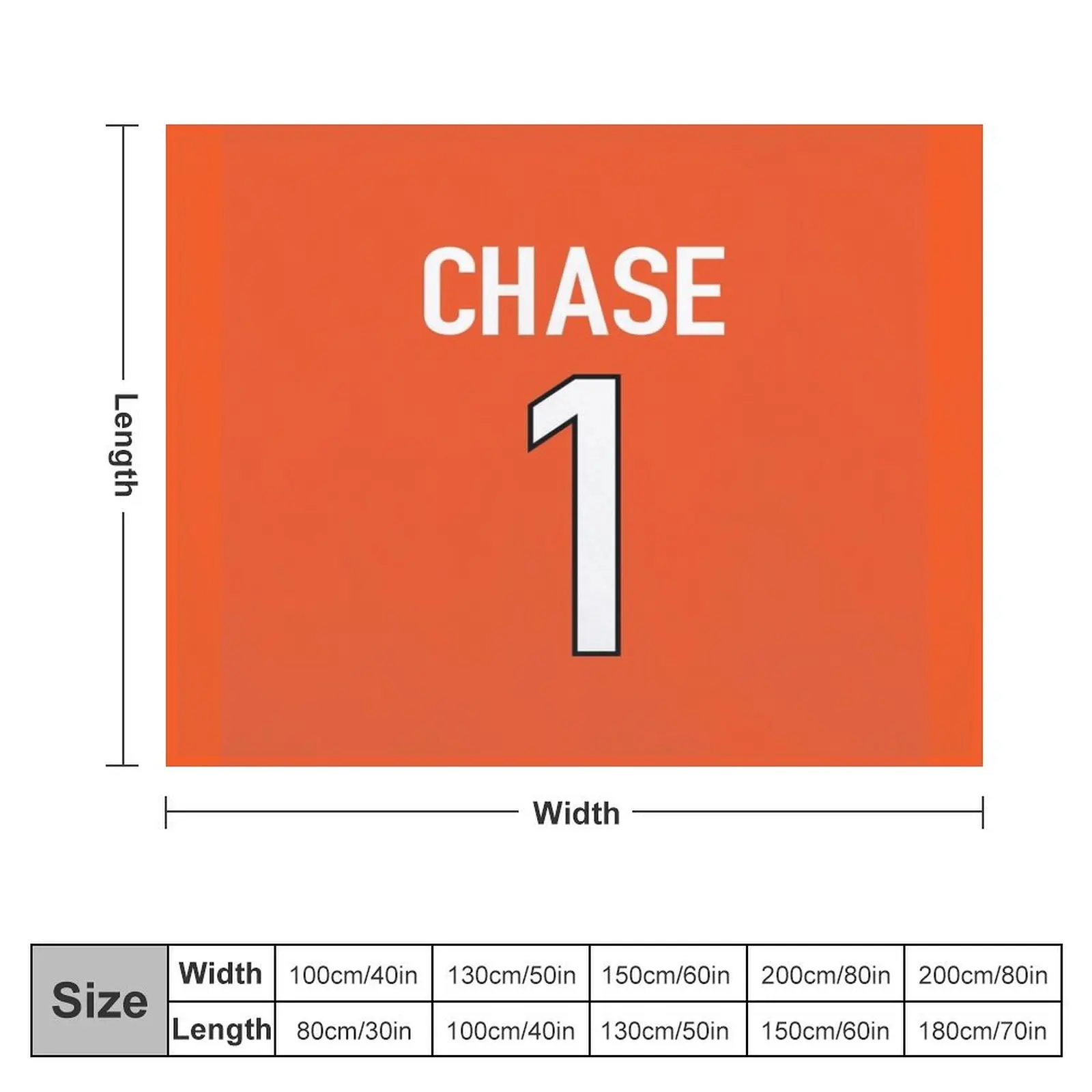 Ja'Marr Chase Orange Bengals Jersey - #1 Throw Blanket Large For Sofa Thin Beautifuls Blankets