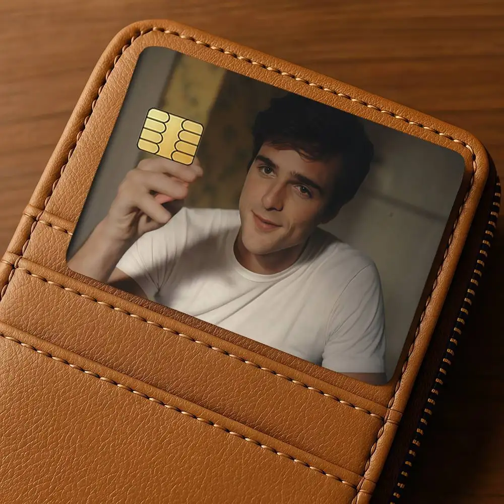 Actor J-Jacob E-Elordi Credit Skin Cover Card Stickers 4PCS Film Bus Pass Front Decoration Bank Debit Waterproof