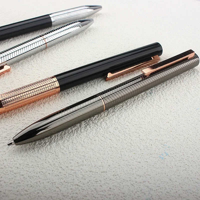 Luxury Design Full Metal Roller Ballpoint Pen Business Men Gift Writing Pen