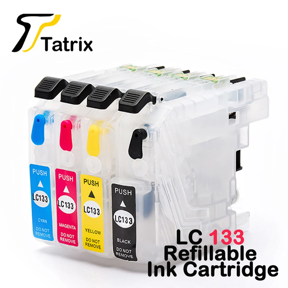 Многоразовый картридж LC133 для Brother MFC-J245 J470DW J475DW J650DW J870DW DCP-J152W J172W J552DW J752DW