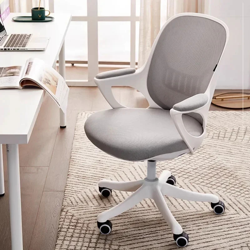 Ergonomic Computer Chair Mesh Wheels Iron Height Adjustable Gamer Pc Chair Writing Sedie Da Ufficio Office Furniture