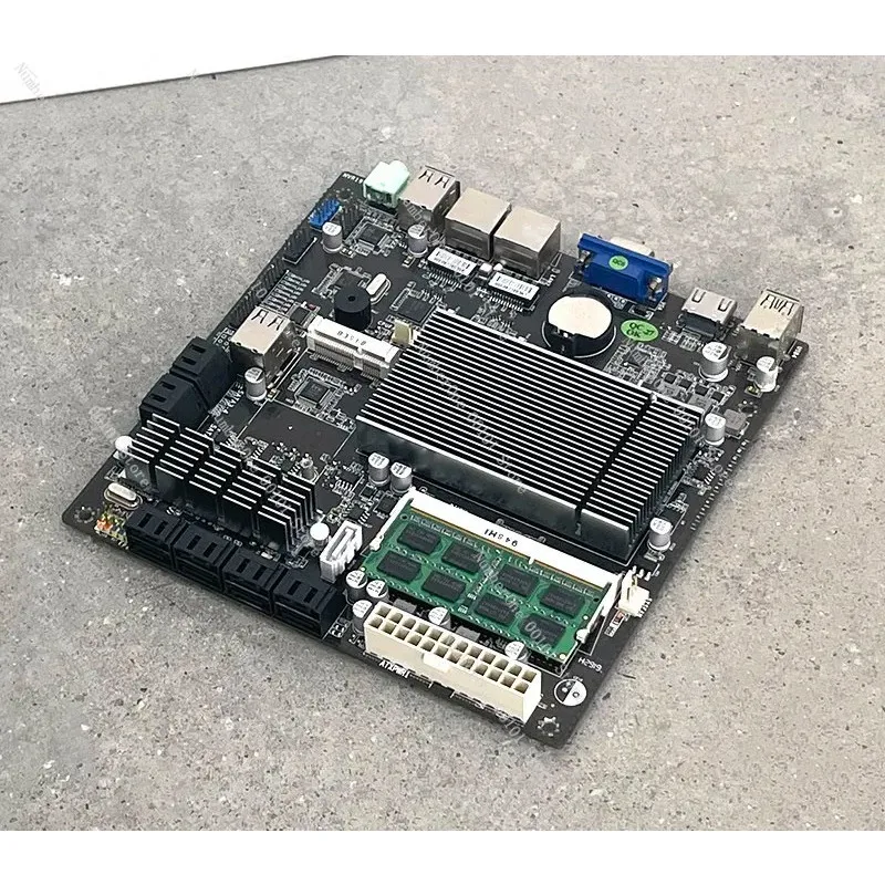 For interstellar snail J1900/B75K9-ETH control main board NAS storage multi-hard disk server disassembly 90% new