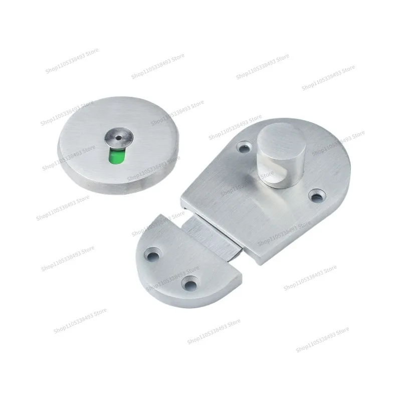 For Bathroom Partition Accessories/precision Casting 304 Stainless Steel Manned Unmanned Instruction  Latch Door