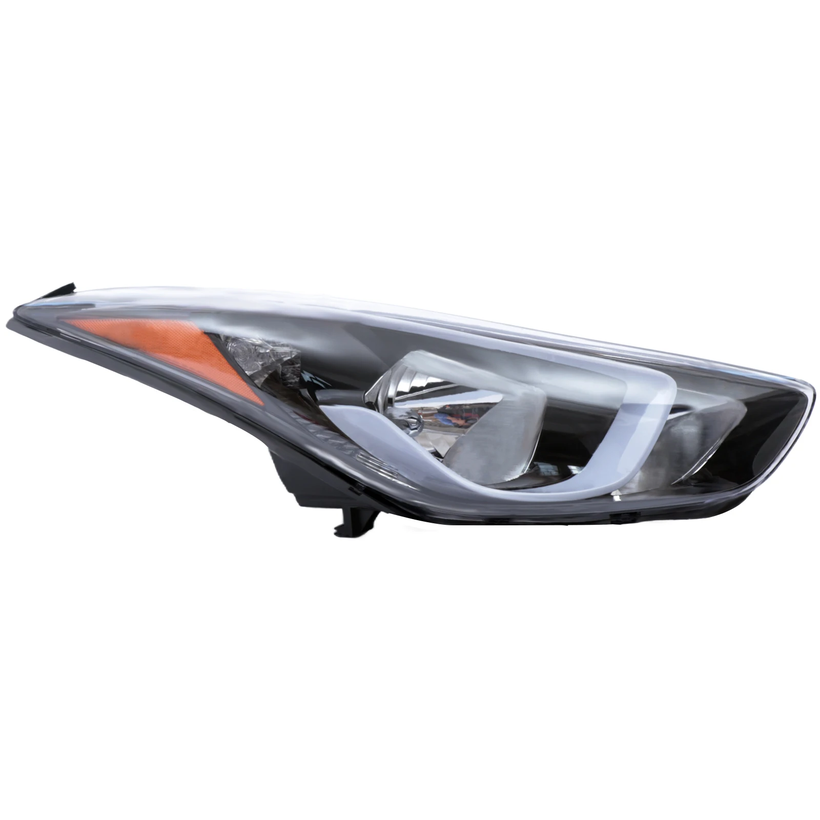 

For Hyundai Elantra 2014 2015 2016 Right Passenger Side Headlight Assembly Front Headlamp Halogen OEM 92102-3Y500, HY2503187