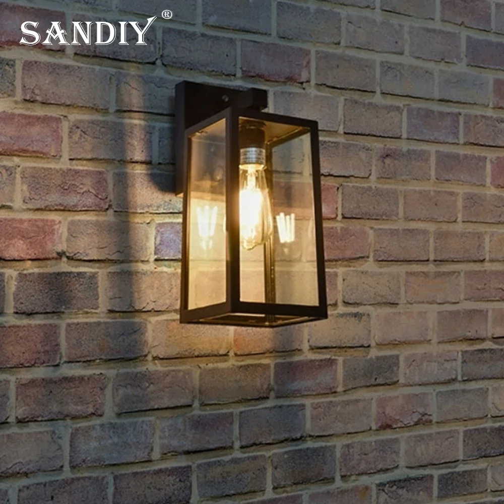 

SANDIY люстра, водонепроницаемая IP65, бра для дома, крыльца, дверного проема, сада, виллы, ретро, наружное освещение, наружное настенное освещение