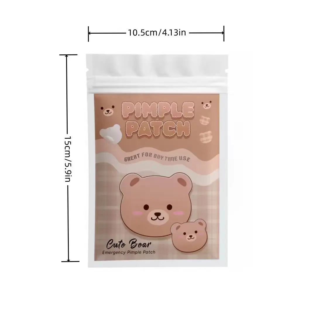 แผ่นแปะสิวบนใบหน้าการ์ตูน 720 ชิ้น คอนซีลเลอร์ แผ่นแปะสิว และแผ่นแปะสิว บางเฉียบและระบายอากาศได้ดี