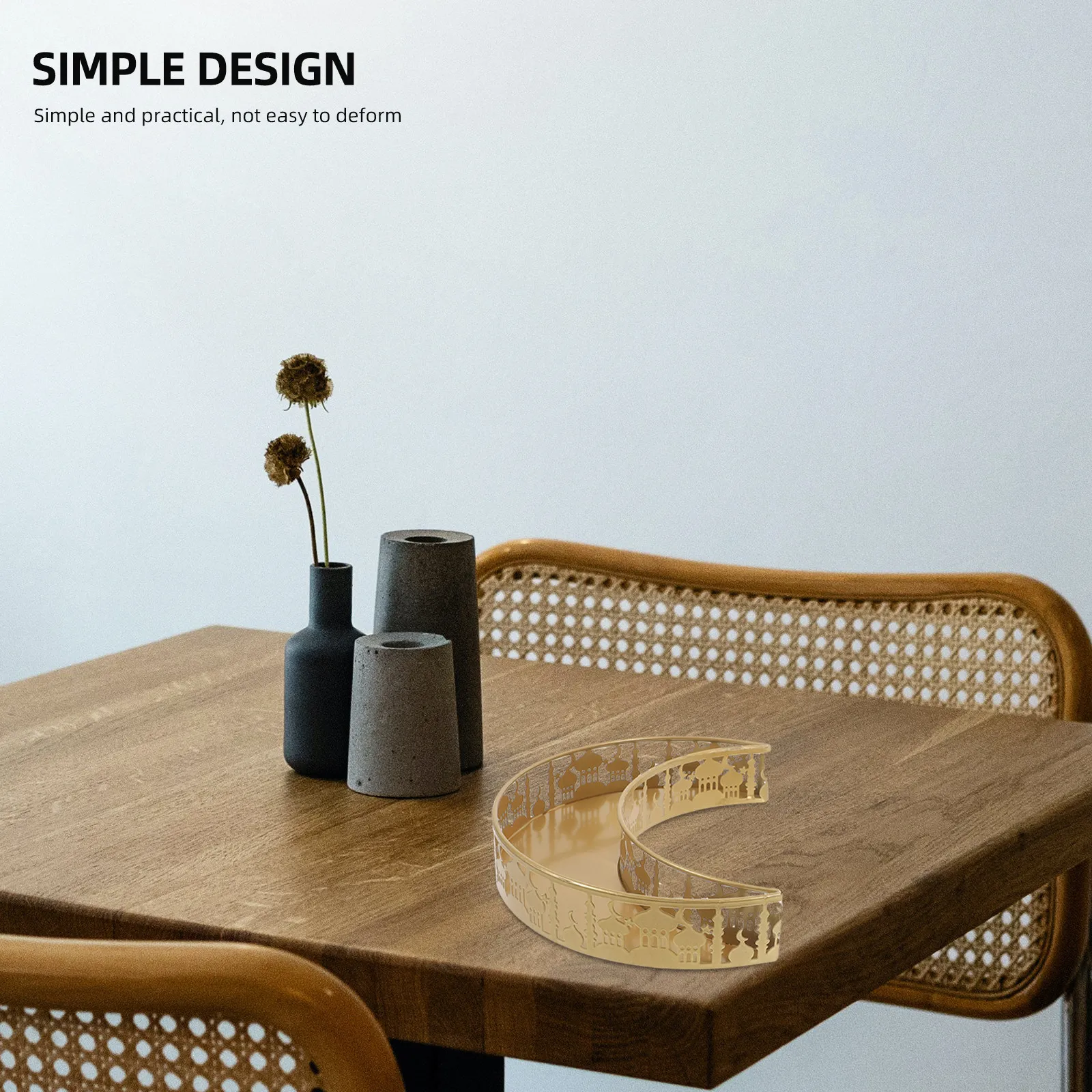 2 pièces, assiette décorative - Food Snacks With Iron avis et prix