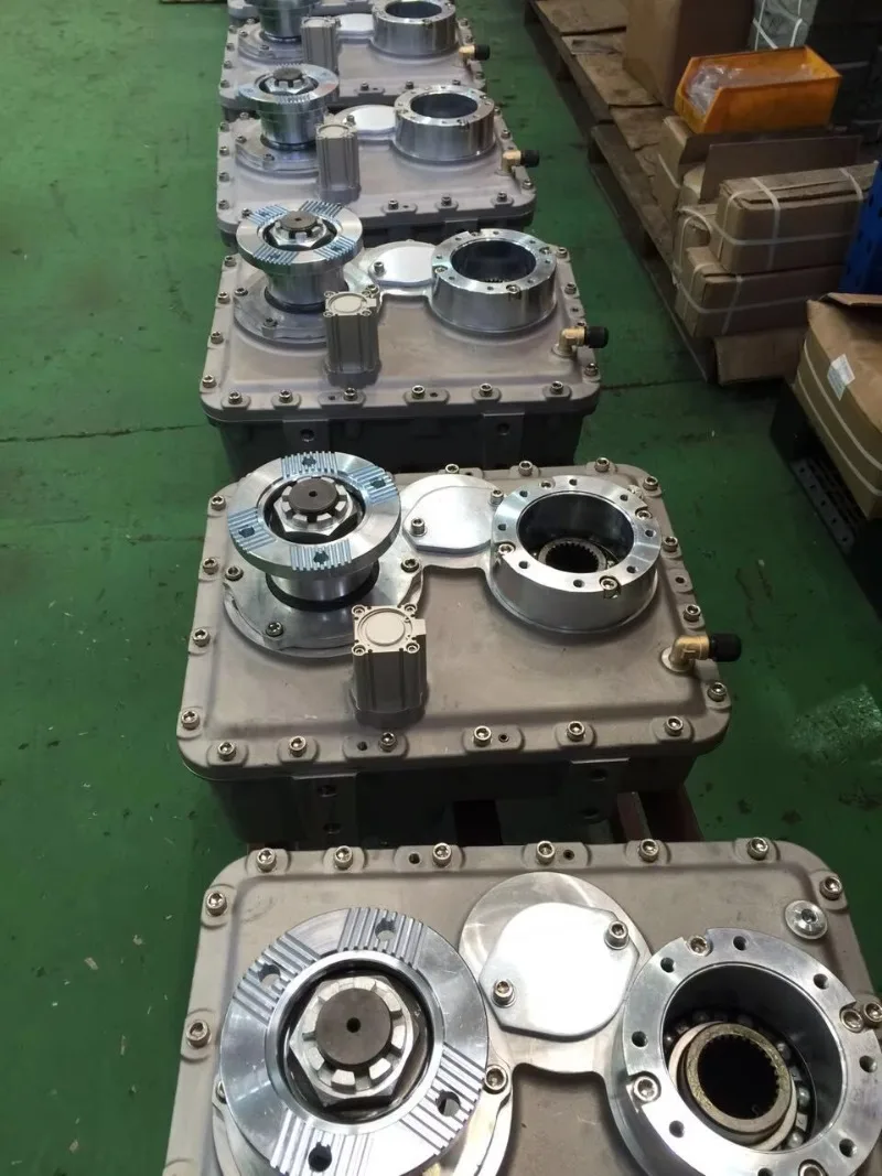 Stiebel Gearbox 4496 Transfer Case PTO Gear Box for Zoomlion Sani Concrete Pump Truck Parts PTO Gear Box Assembly